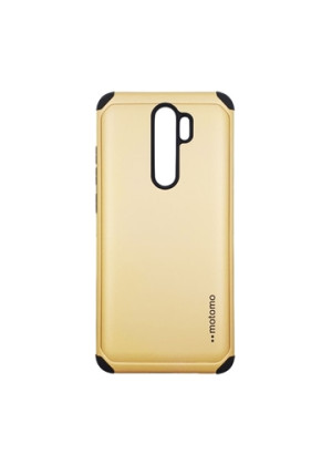 Hard Back Cover Motomo Case for Xiaomi Redmi Note 8 Pro - Color: Gold