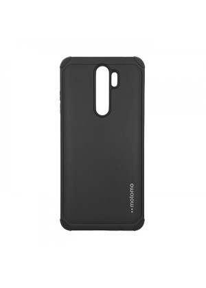 Hard Back Cover Motomo Case for Xiaomi Redmi Note 8 Pro - Color: Black