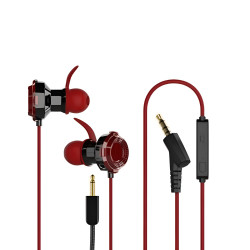 XG-120 Earphones Mobile Gaming - Color: Red