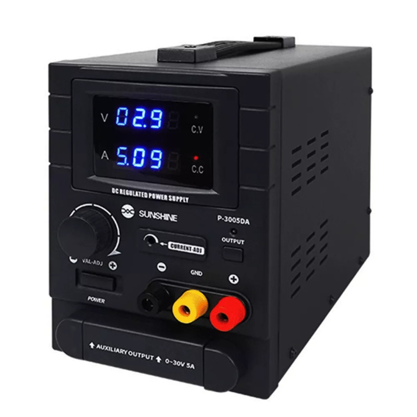 SUNSHINE P-3005DA 30V 5A 4 digital display regulated power supply DC Mobile Phone Repair Intelligent Power Source