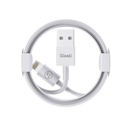 Qianli iDFU Cable Restore Easy Line 2.8 seconds Quick Enter Recovery Mode Automatically Device Battery Charger Data Cable 105cm - Color: White