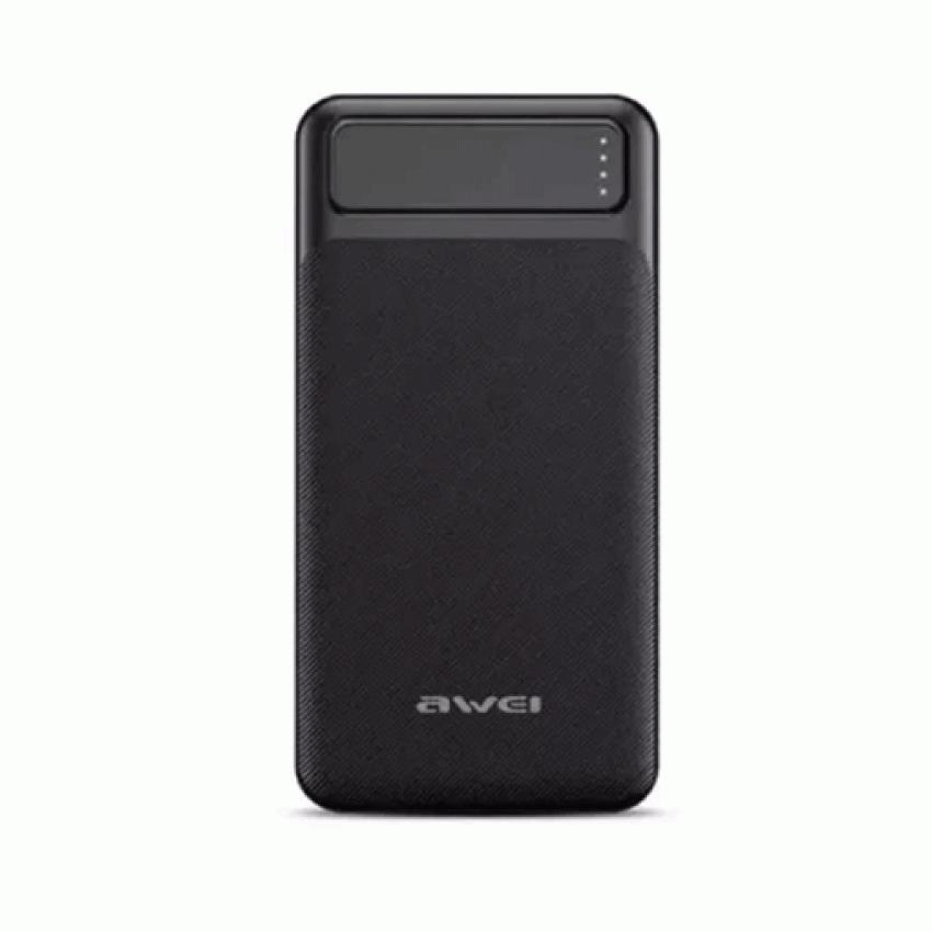 Awei P159K Power Bank Μαγνητικός Ασύρματος Φορτιστής 10000mAh Type-C Για Φορητή γρήγορη φόρτιση - Χρώμα: Μαύρο