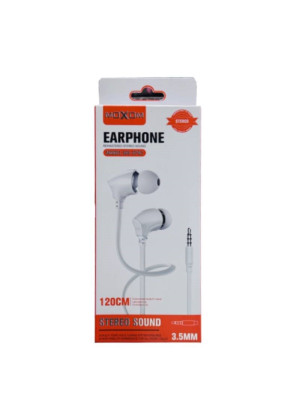 Moxom MX-EP82 Earbuds Stereo Sound Handsfree με Βύσμα 3.5mm Χρώμα: Άσπρο