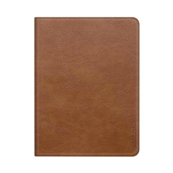 COBLUE CPB07 Leatherette Book Case for Apple iPad Pro 11'' (2024) - Color: Taba