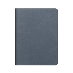 COBLUE CPB07 Leatherette Book Case for Apple iPad Air 11'' (2024) - Color: Grey