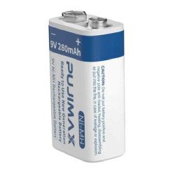 PUJIMAX PJ-9V Rechargeable Battery Ni-Mh 280mah (1pc)