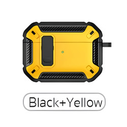 COTECi AP-61 Mecha1 Protective Earphone Case for Apple AirPods 3 - Color: Yellow