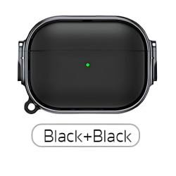COTECi AP-66 Heavy Armor Προστατευτική Θήκη Ακουστικά για Apple AirPods Pro 1/2 - Χρώμα: Μαύρο - Μαύρο
