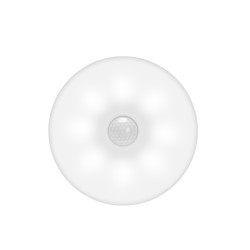 COTECi (89001) Rechargeable Night Light with Motion Sensor - Color: White