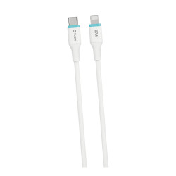 TUQIN QD45 27W USB-C to Lightning Fast Charging Cable 1m - Color: White