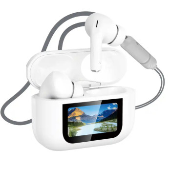 VEN-DENS VD-BT018 Ασύρματα Bluetooth Ακουστικά με Θήκη Φόρτισης with Touch Screen Control - Χρώμα: Λευκό VEN-DENS VD-BT018 Ασύρματα Bluetooth Ακουστικά με Θήκη Φόρτισης with Touch Screen Control - Χρώμα: Λευκό