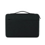 COTECi 14027-L-BK Τσάντα Notebook Υφασμάτινη Εσωτερική Τσάντα Χειρός για Laptop (14-16 Inches) - Χρώμα: Μαύρο