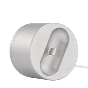 COTECi CS7202-TS Βάση Φόρτισης για Apple Airpods Inductive Charger Dock - Χρώμα: Ασημί