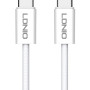 LDNIO LC901C 65W Καλώδιο Μεταφοράς Δεδομένων & Γρήγορης Φόρτισης με Θύρα Type-C σε Type-C (1m) - Χρώμα: Λευκό