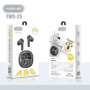YESPLUS TWS-25 ANC In-ear Bluetooth Handsfree Ακουστικά με Θήκη Φόρτισης - Χρώμα: Μαύρο