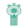 YESPLUS YS-1614 Επαναφορτιζόμενο Mini Ανεμιστηράκι Χειρός - Χρώμα: Πράσινο