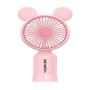 YESPLUS YS-1609 Επαναφορτιζόμενο Mini Aνεμιστηράκι Χειρός - Χρώμα: Ροζ