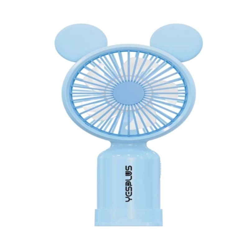 YESPLUS YS-1609 Επαναφορτιζόμενο Mini Aνεμιστηράκι Χειρός - Χρώμα: Μπλε