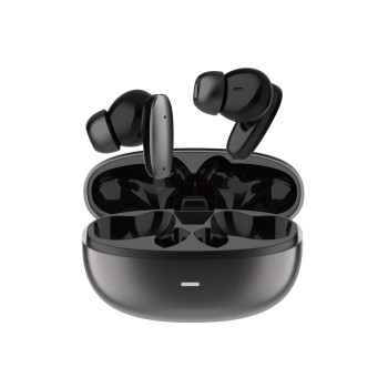 TUQIN QW24 Ασύρματα Bluetooth Ακουστικά με Θήκη Φόρτισης True Wireless Stereo Earbuds - Χρώμα: Μαύρο