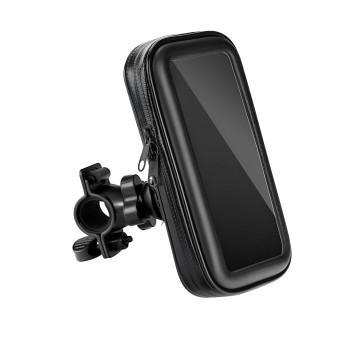 Nine MT-155 XL Βάση Κινητού Μοτοσυκλέτας & Ποδηλάτου για το Τιμόνι 6.3'' - Χρώμα: Μαύρο