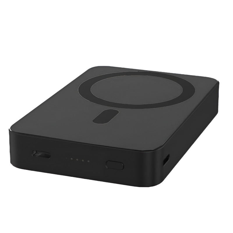 NINE E61B 15W Wireless MagSafe Power Bank με 20W Type-C Είσοδο & Έξοδο 10000mAh - Χρώμα: Cool Black