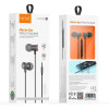 VIDVIE HS676 Handsfree Ακουστικά με Βύσμα 3.5mm Jack Υψηλής Ποιότητας Ήχος - Χρώμα: Μαύρο