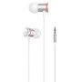 VIDVIE HS676 Handsfree Ακουστικά με Βύσμα 3.5mm Jack Υψηλής Ποιότητας Ήχος - Χρώμα: Λευκό