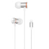 VIDVIE HS678 Handsfree Ακουστικά με Βύσμα Lightning & Ενσωματωμένο Μικρόφωνο & Κουμπί Αύξησης/Μείωσης Έντασης Ήχου - Χρώμα: Λευκό