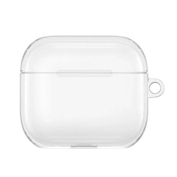 Προστατευτική Θήκη Σιλικόνης για Apple AirPods 4 Ακουστικά - Χρώμα: Διάφανο Προστατευτική Θήκη Σιλικόνης για Apple AirPods 4 Ακουστικά - Χρώμα: Διάφανο