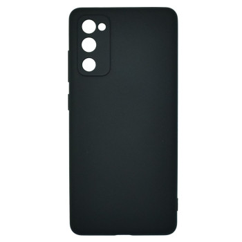 Θήκη Πλάτης Σιλικόνης Soft για Samsung Galaxy A03S - Χρώμα: Μαύρο