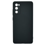 Θήκη Πλάτης Σιλικόνης Soft για Samsung Galaxy A03S - Χρώμα: Μαύρο
