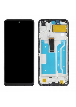 OEM Οθόνη LCD με Μηχανισμό Αφής και Πλαίσιο για Huawei P smart 2021 - Χρώμα: Μαύρο