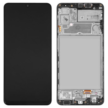 Incell Οθόνη LCD με Μηχανισμό Αφής Assembly και Πλαίσιο για Samsung Galaxy A22 4G A225F - Χρώμα: Μαύρο