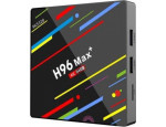 TV Box H96 MAX+ 4K UHD USB 2.0 4GB RAM και 64GB Αποθηκευτικό Χώρο με Λειτουργικό Android 8.1