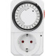 Andowl Q-A113 24 Ώρες Plug-in Χρονοδιακόπτης Διακόπτης Μηχανικός Προγραμματιζόμενος με Υποδοχή Ηλεκτρικής Ενέργειας – Χρώμα: Άσπρο