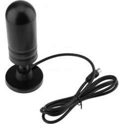 Andowl Q-A160 Inside TV Antenna with Coaxial Cable Black