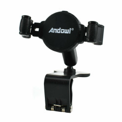 Andowl Q-ZJ123 Mobile Car Mount 4.0 - 6.5" with Adjustable Hooks - Color: Black