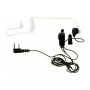 Ακουστικά τύπου Earpiece Security for BAOFENG διαφανές με μικρόφωνο PTT Acoustic Tube 2 Pin TY-00641
