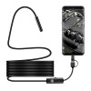 Andowl Q-NK65 Αδιάβροχη Ενδοσκοπική Κάμερα IP67 για Κινητό με Ανάλυση 2560x1920 Pixels & Καλώδιο 3.5m - Χρώμα: Μαύρο