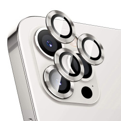 Camera Tempered Glass for iPhone 12 Pro - Color: Silver