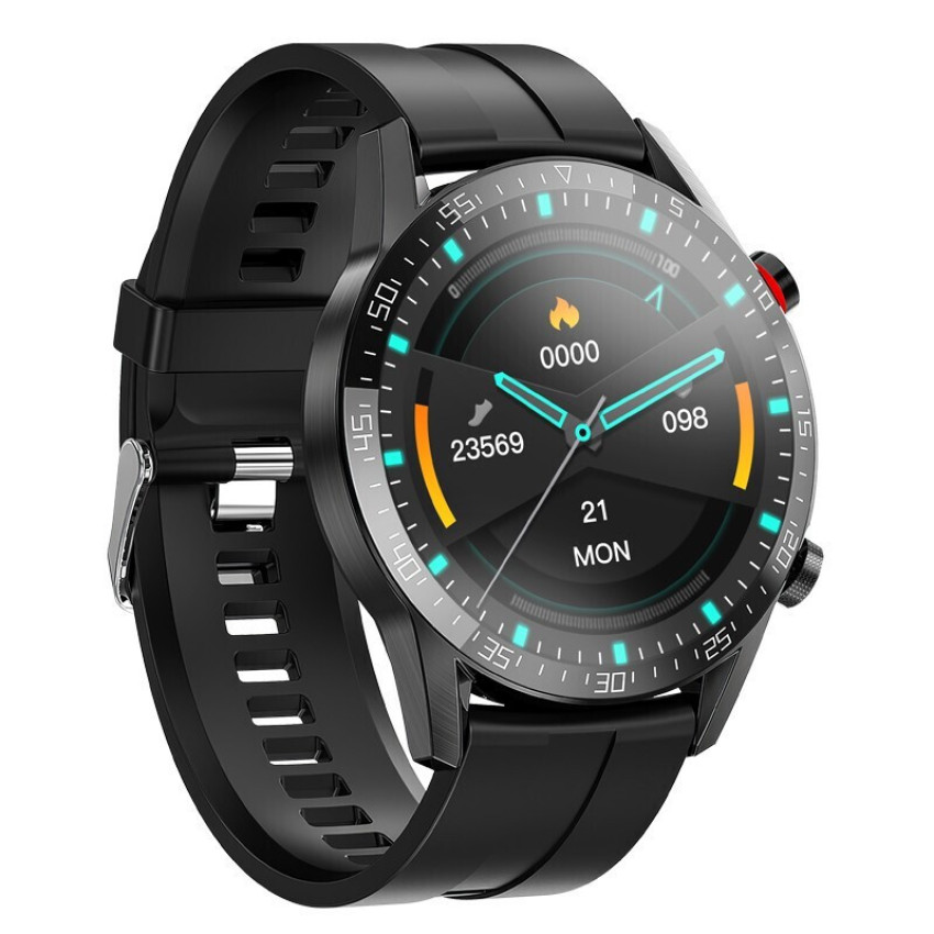 Hoco Y2 Pro Smartwatch με Παλμογράφο - Χρώμα: Μαύρο