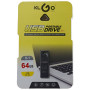KLGO D-1 USB 2.0 3.0 Flash Disk Pendrive 64GB - Χρώμα: Ασημί
