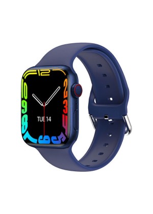 S18 Pro Smartwatch 45mm με Παλμογράφο - Χρώμα: Μπλε