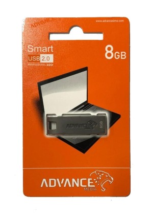 Advance USB 2.0 USB Flash Stick 8GB - Χρώμα: Γκρι
