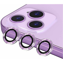 Camera Tempered Glass for iPhone 11 Pro Max - Color: Lila