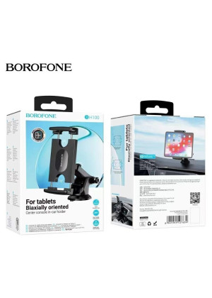 Borofone BH100 Βάση Στήριξης Αυτοκινήτου Prospering για Κινητό & Tablet 4.7''-10.5'' - Χρώμα: Μαύρο