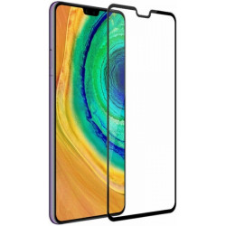 SIIPRO Full Glue Tempered Glass Screen Protector For Huawei Mate 20 Pro - Color: Black