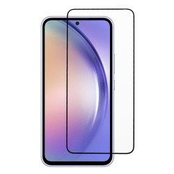 Full Cover Full Glue Tζαμάκι Προστασίας Οθόνης για Galaxy A36 - Χρώμα: Μαύρο