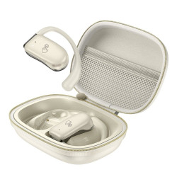 Hoco Spectrum EA2 Earbud Bluetooth Handsfree Headphones with Charging Case - Color: Beige