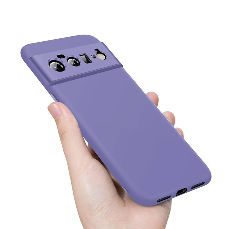 Θήκη Πλάτης Σιλικόνης Soft για Google Pixel 6 Pro - Χρώμα: Λιλά